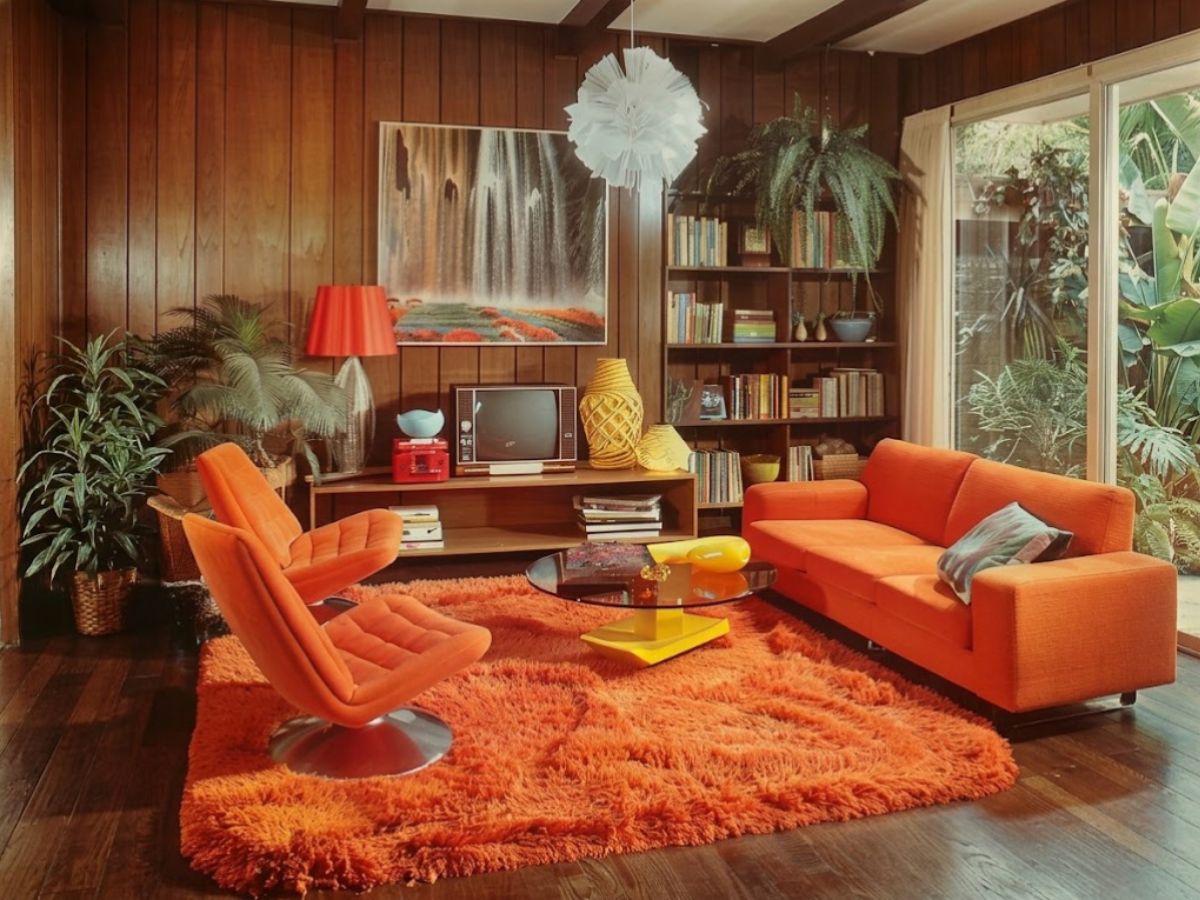 The ’70s Home Decor Trends Interior Designers Hope Stay Buried