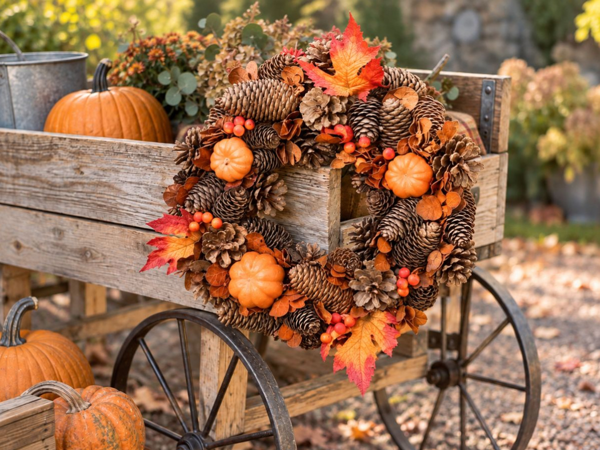 Easy Fall Wreaths You Can Build for Under $20 This Weekend
